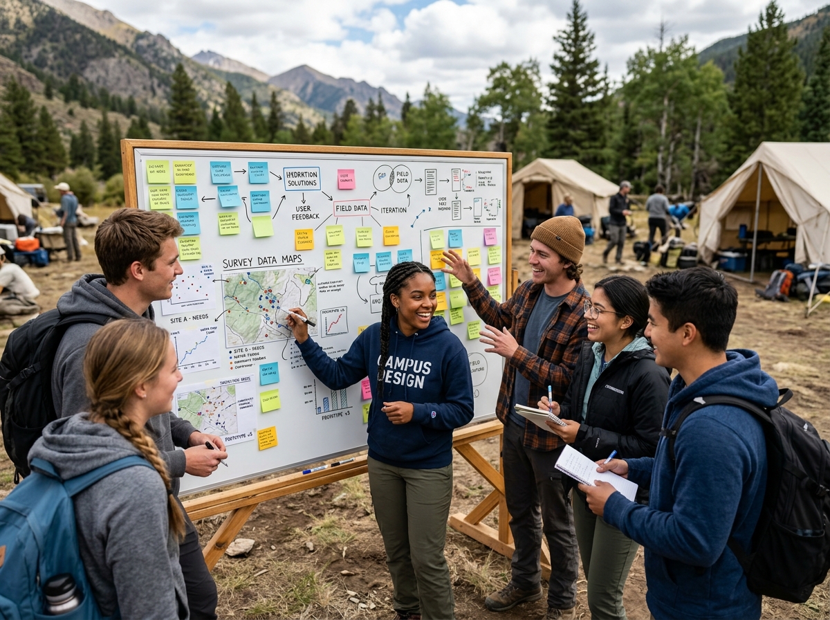 Field base camp data synthesis